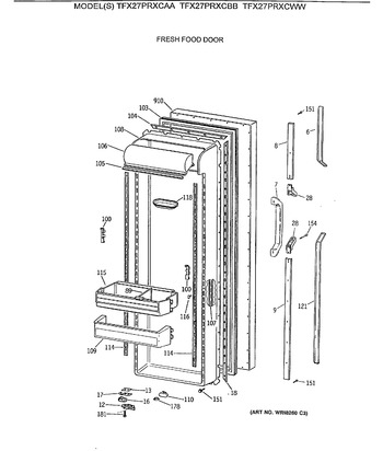 Diagram for TFX27PRXCWW