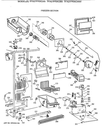 Diagram for TFX27PRXCWW