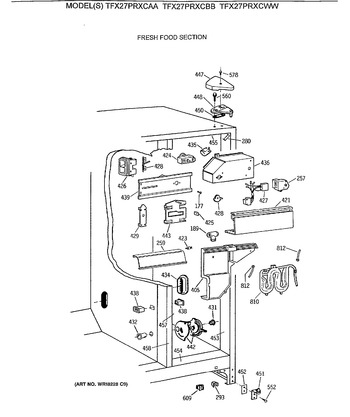 Diagram for TFX27PRXCAA