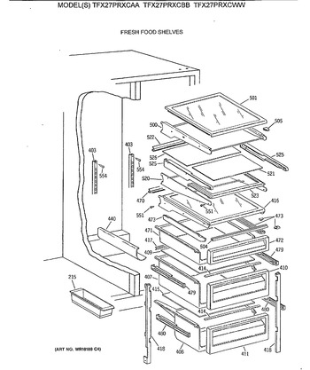 Diagram for TFX27PRXCAA