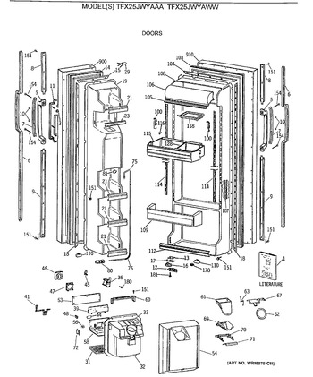 Diagram for TFX25JWYAAA