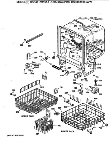 Diagram for GSD4910X65AA