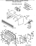 Diagram for 1 - Door, Control, Grill & Case