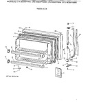 Diagram for 1 - Freezer Door