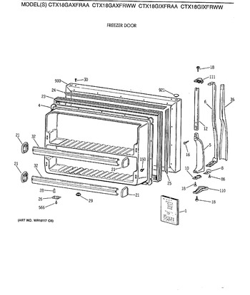 Diagram for CTX18GIXFRAA