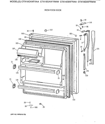 Diagram for CTX18GIXFRAA