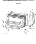 Diagram for 1 - Freezer Door