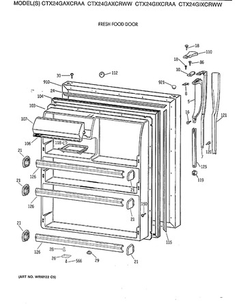 Diagram for CTX24GIXCRAA