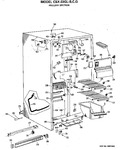 Diagram for 2 - Freezer Section