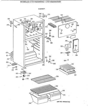 Diagram for CTX14BAXKRWH