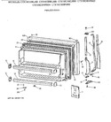 Diagram for 1 - Freezer Door