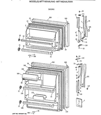 Diagram for MTT16EAXLRAD