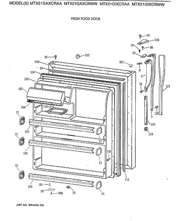 Diagram for MTX21GIXCRAA