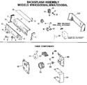 Diagram for 2 - Backsplash Assembly