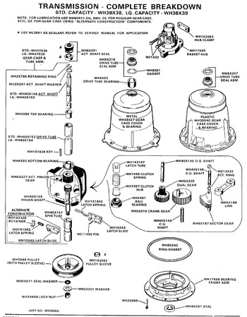 Diagram for WWA5600BAL