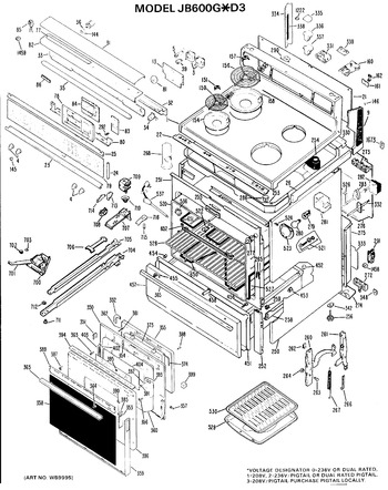 Diagram for JB600G*D3