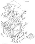 Diagram for 2 - Upper Oven