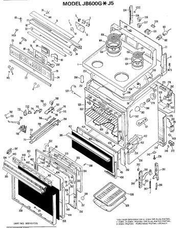 Diagram for JB600G*J5