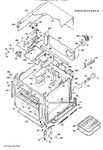 Diagram for 2 - Upper Oven Parts