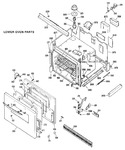 Diagram for 3 - Lower Oven Parts