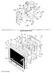 Diagram for 1 - Door Lower Oven