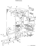 Diagram for 2 - Freezer Section