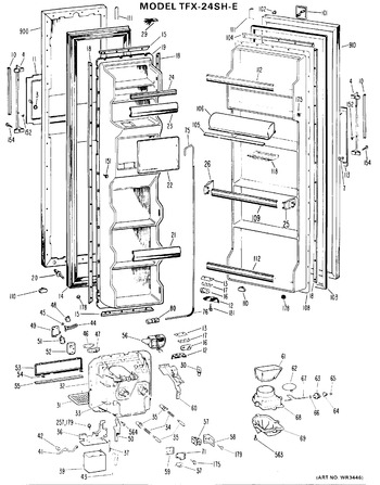 Diagram for TFX24SHE