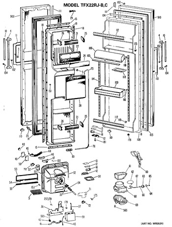 Diagram for TFX22RJB