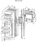 Diagram for 1 - Fresh Food Door