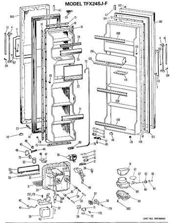 Diagram for TFX24SJF