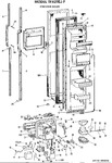 Diagram for 1 - Freezer Door