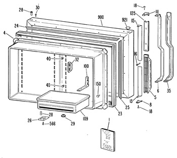 Diagram for TBXW25MLMLWH