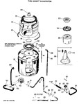 Diagram for 2 - Tub, Basket & Agitator