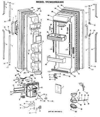 Diagram for TFCW22RRAWH