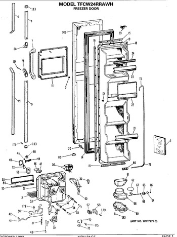 Diagram for TFCW24RRAWH