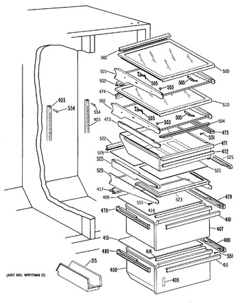 Diagram for TFCW24RRAWH