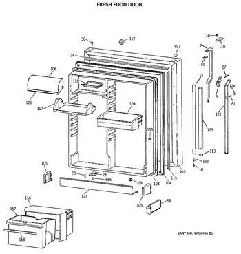 Diagram for TBX22PCSNRWW