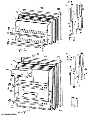 Diagram for TBT14DAXLRWH