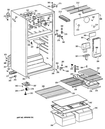 Diagram for TBT14DAXLRWH