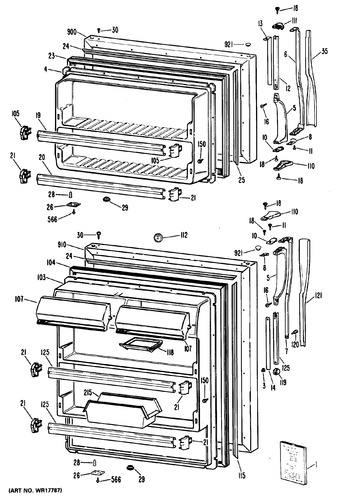 Diagram for CTX18KLSRAD