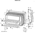 Diagram for 1 - Freezer Door