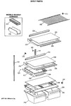 Diagram for 4 - Shelf Parts