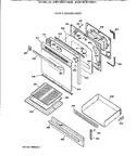 Diagram for 4 - Door & Drawer Parts