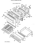 Diagram for 4 - Door & Drawer Parts