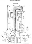 Diagram for 1 - Freezer Door