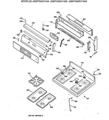 Diagram for JGBP79GEV1BB