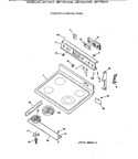 Diagram for 1 - Cooktop & Control Panel