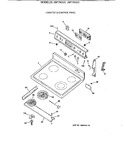 Diagram for 1 - Cooktop & Control Panel