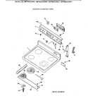 Diagram for 1 - Cooktop & Control Panel