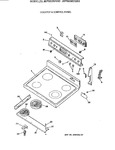 Diagram for 1 - Cooktop & Control Panel